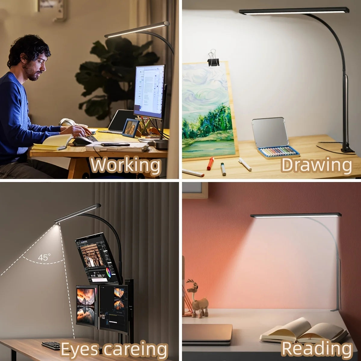 LED Desk Lamp for Office Home