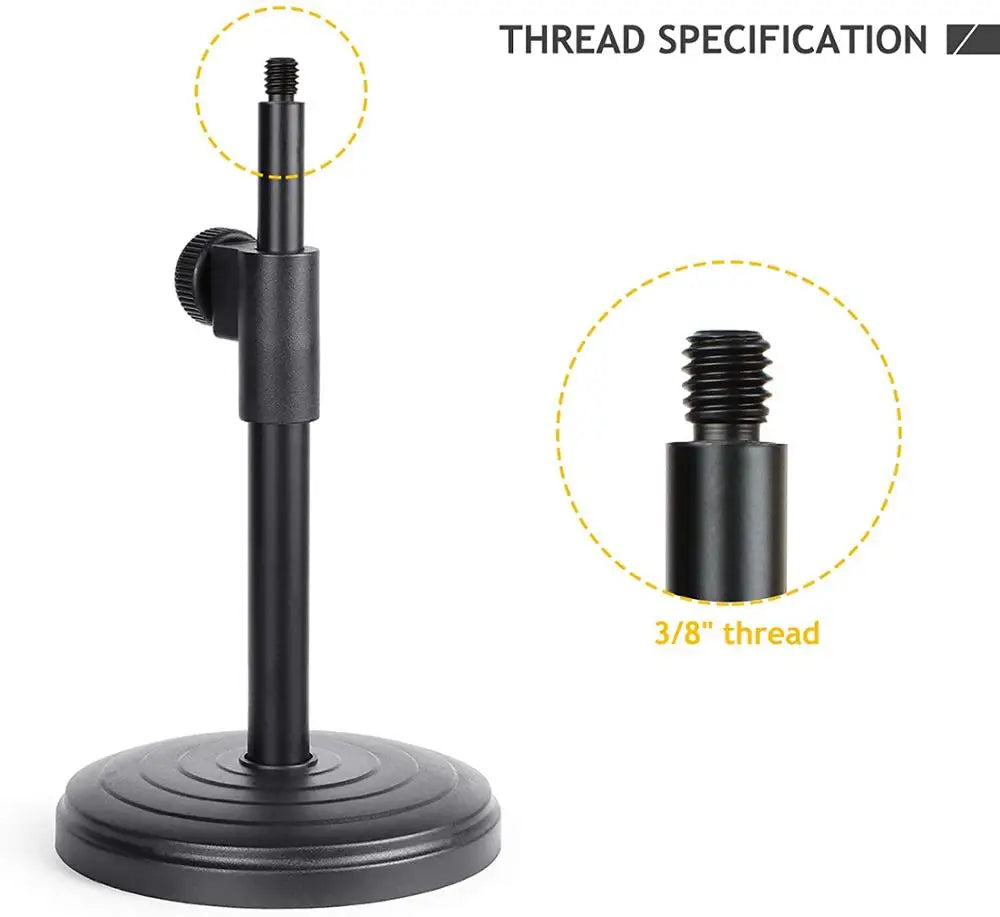 Desktop Microphone Stand Adjustable