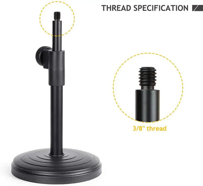 Desktop Microphone Stand Adjustable