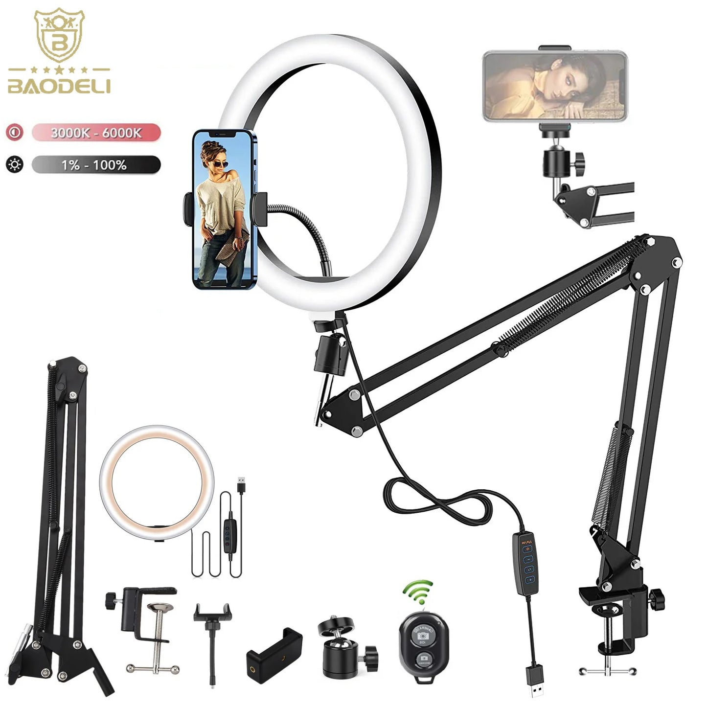 Tripod Photography RingLight