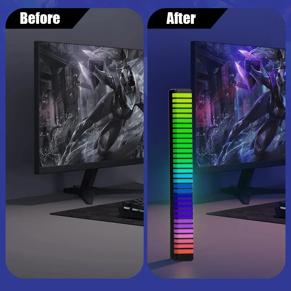 LED Rhythm Gaming Ambient Light Sound Control