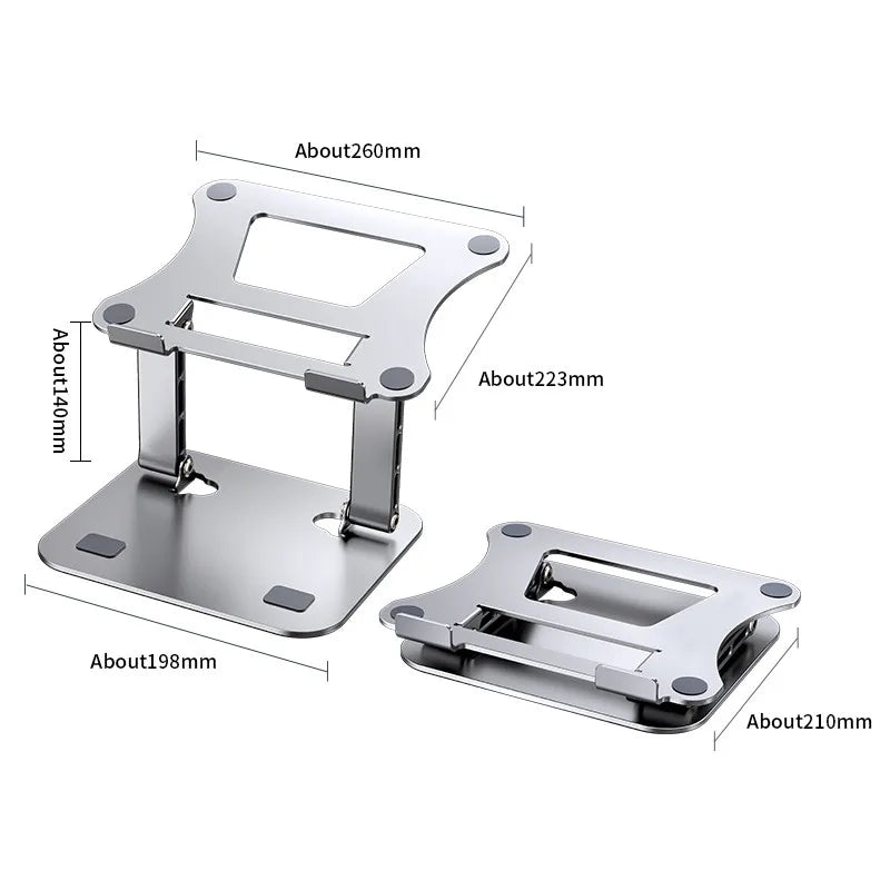 Laptop Stand Adjustable Aluminum