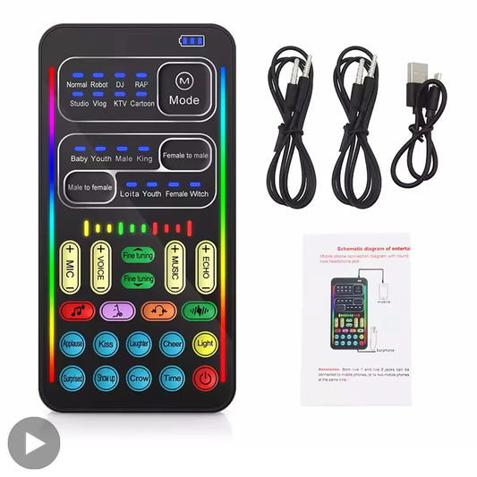 Voice Changer Microphone Bluetooth Mic