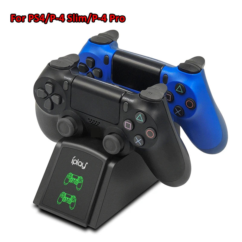 PS4 Charging Station with LED Indicator