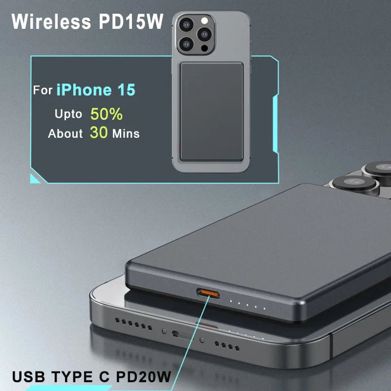 Wireless Power Bank Magneti