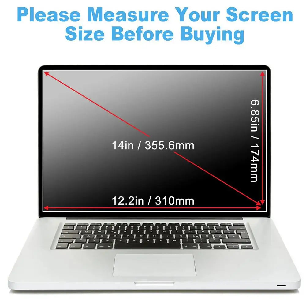 PC Laptop Privacy Screen Protection