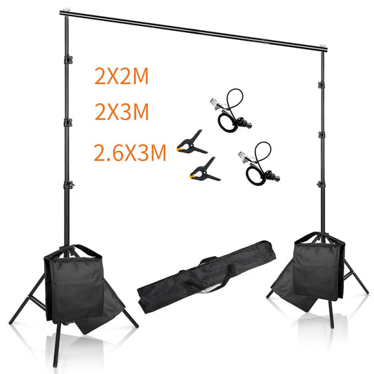 SH Photography Background Stand Photo Studio Support System