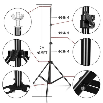 SH Photography Background Stand Photo Studio Support System