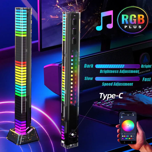 LED Rhythm Gaming Ambient Light Sound Control