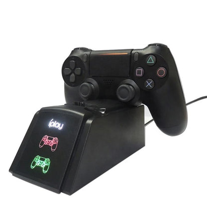 PS4 Charging Station with LED Indicator