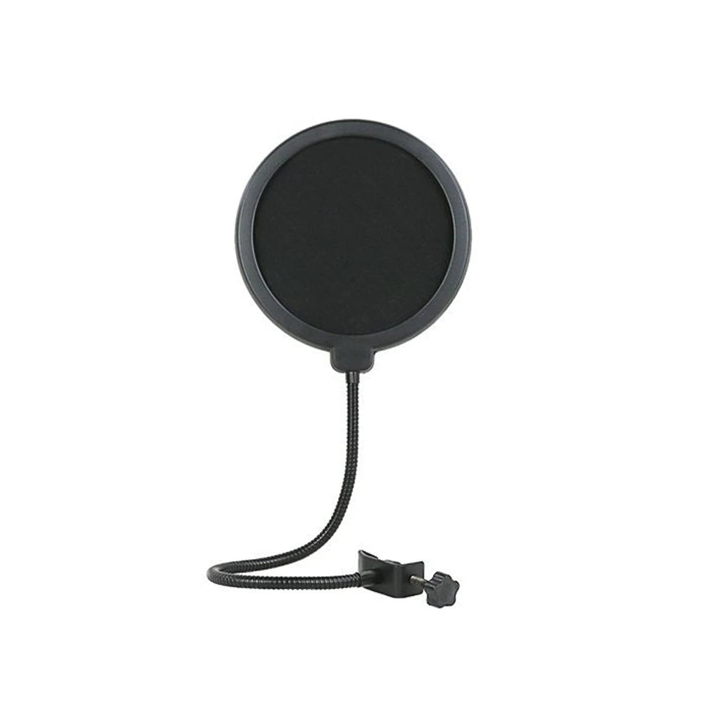 Microphone Pop Filter Shield Dual Layered Wind Pop Screen